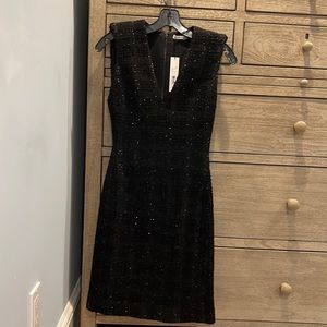 Alice + Olivia black dress size 0 never worn